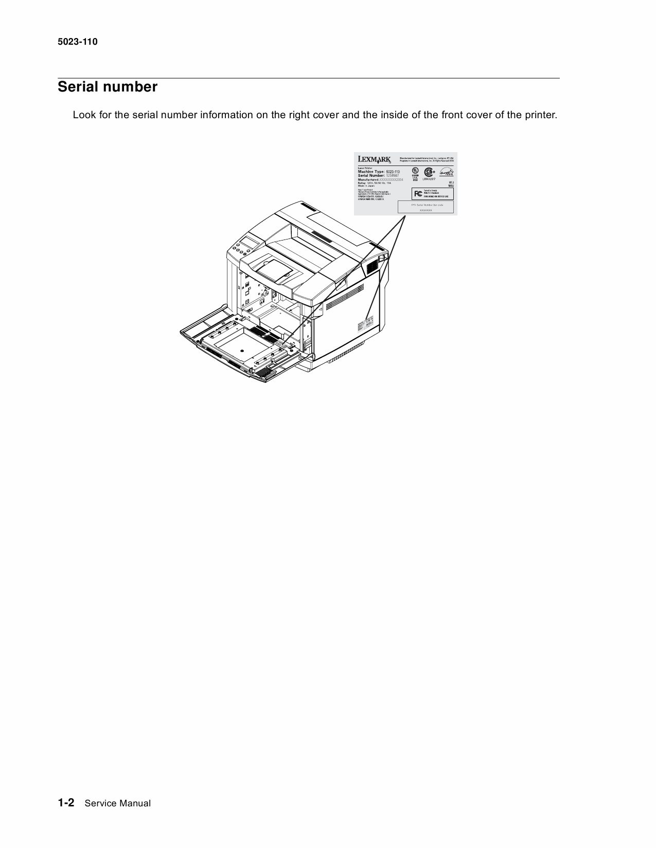 Lexmark C C500n 5023 Service Manual-2